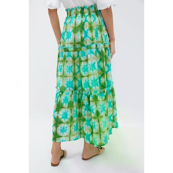 TUCKERNUCK BEACH Seafoam Medallion Prado Skirt Size XS NWT - Picture 2 of 6